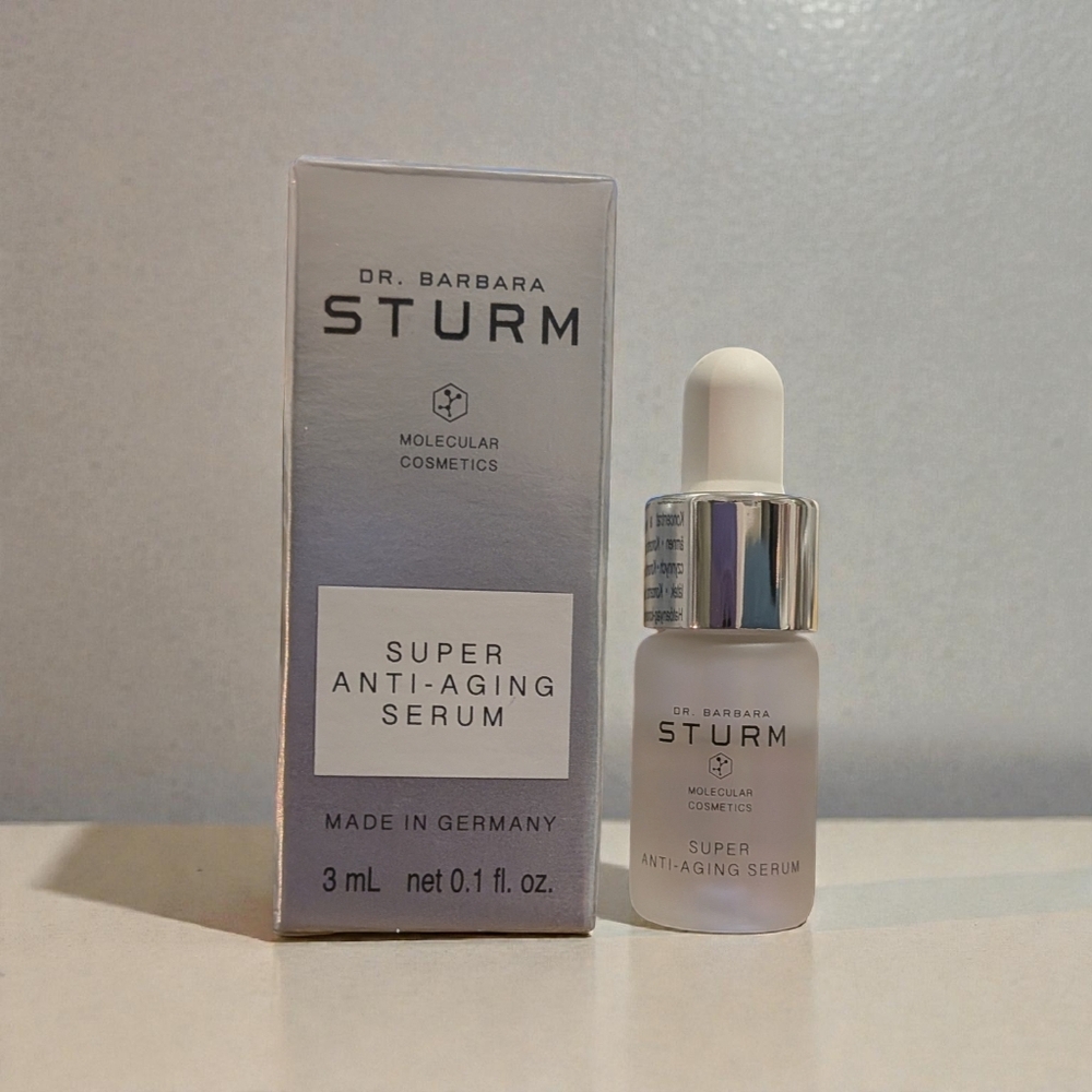 DR. BARBARA STURM SUPER ANTI-AGING SERUM 3 ML / 0.1 FL. OZ. (NEW WITH BOX)